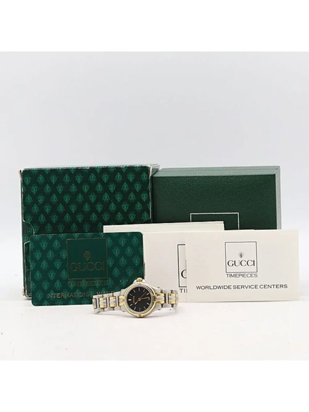Gucci Quartz Date Gray Dial Watch